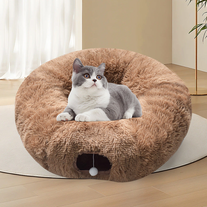 Round Tunnel Cat Nest Sleeping Mat