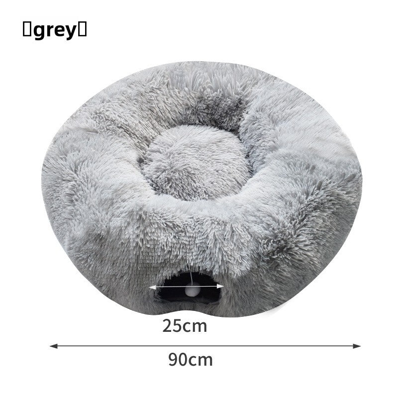 Round Tunnel Cat Nest Sleeping Mat
